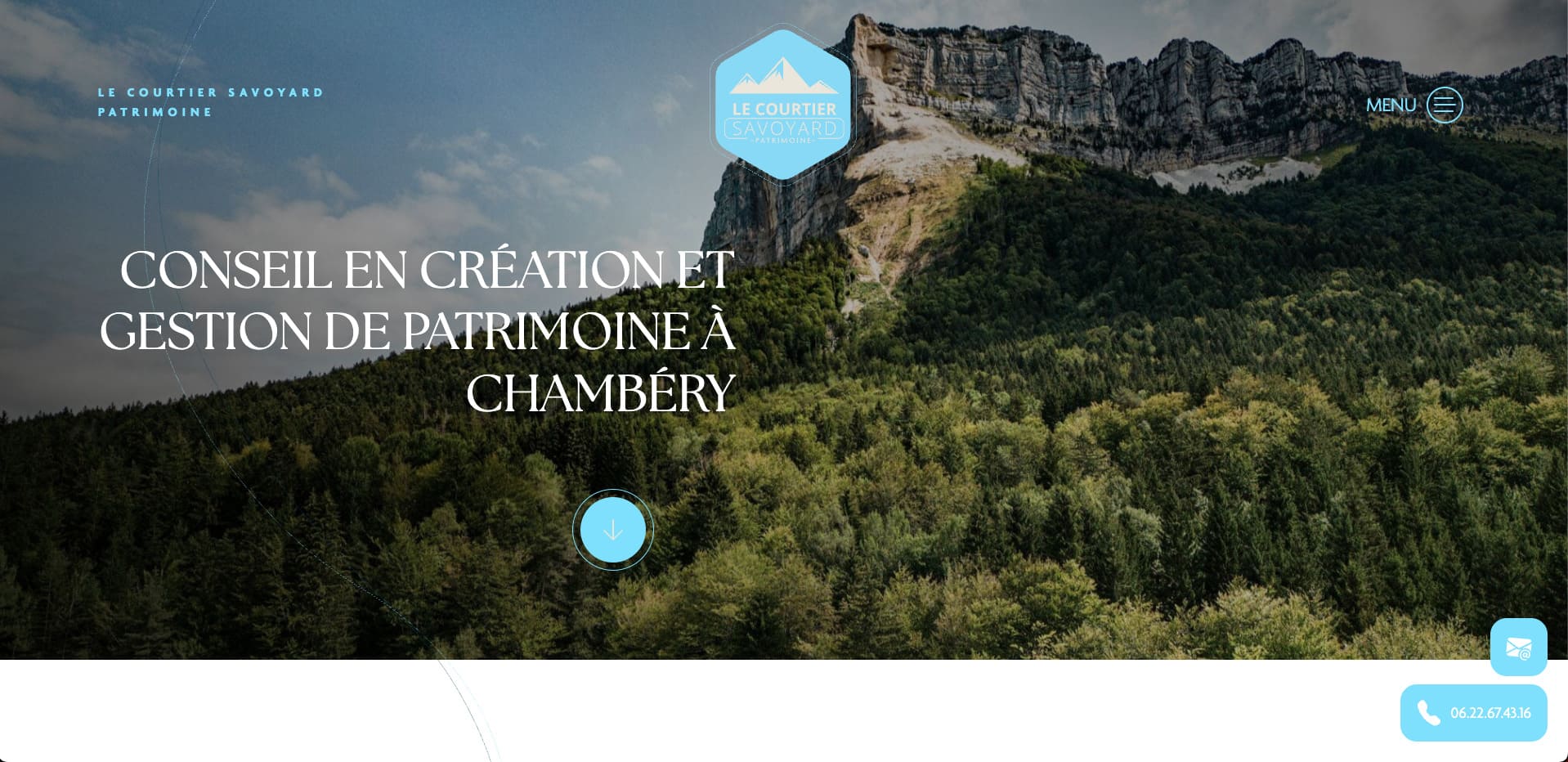 Le Courtier Savoyard Patrimoine - Site WordPress
