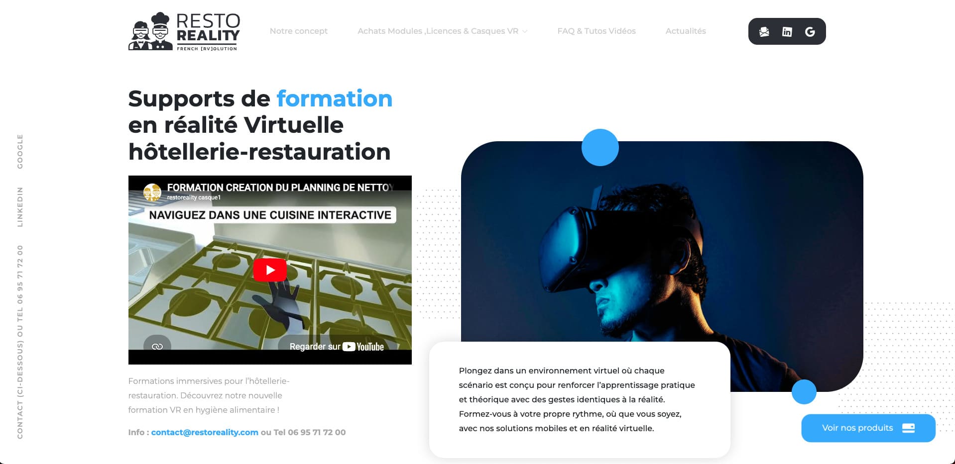 Resto Reality - Site WordPress