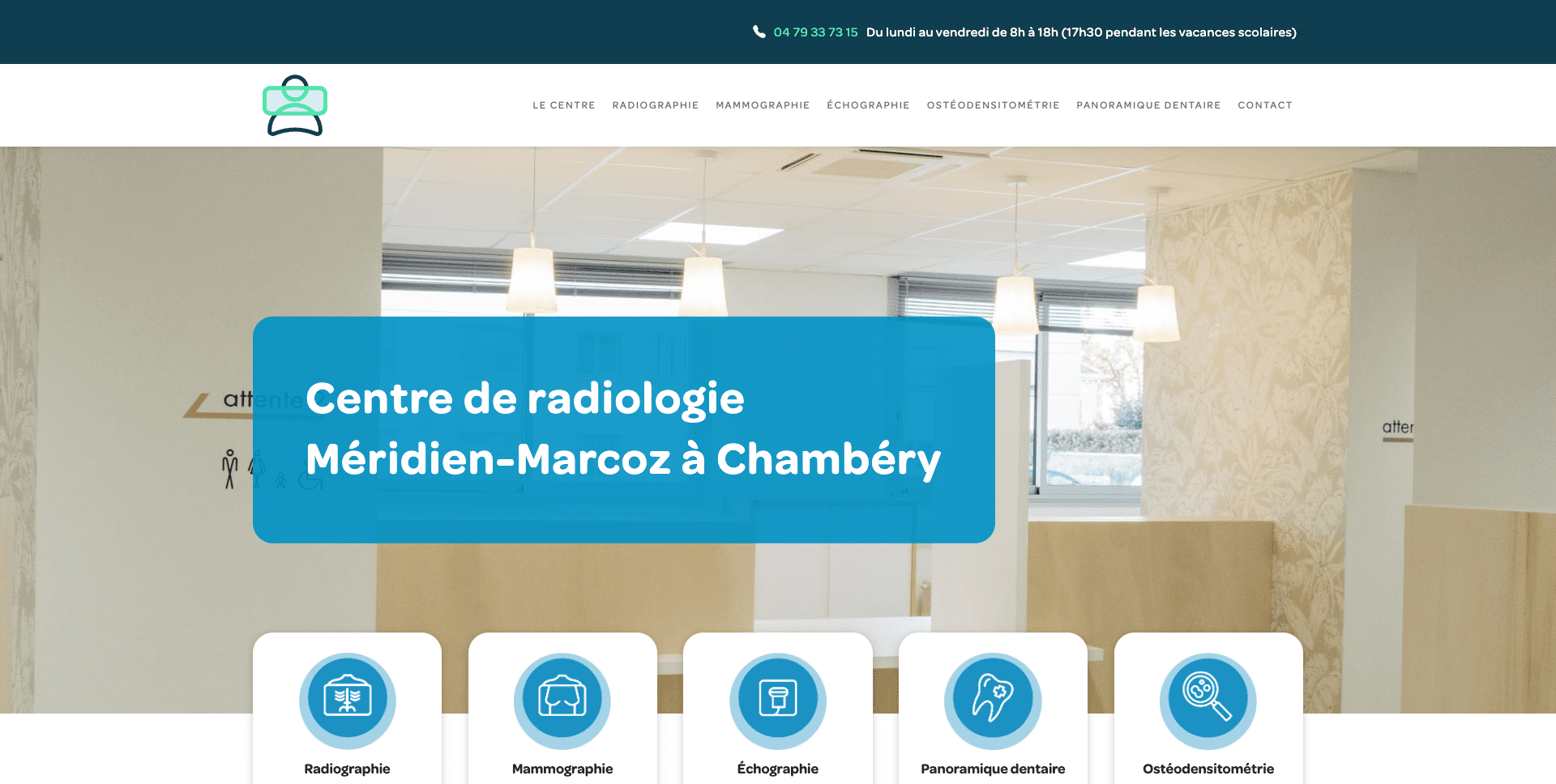 Création d'un site internet de radiologie à chambéry