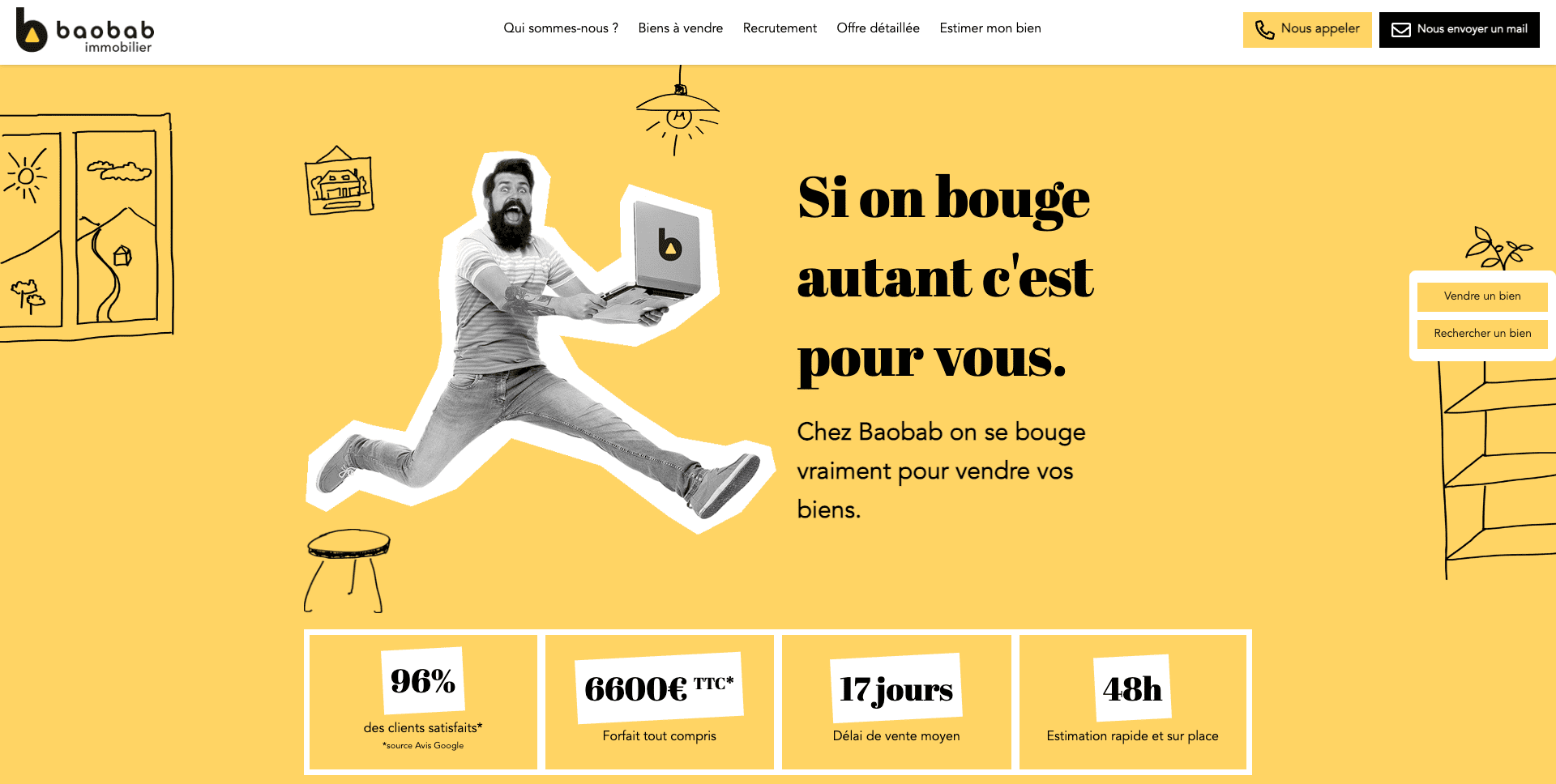 Création d'un site internet immobiler à Chambéry
