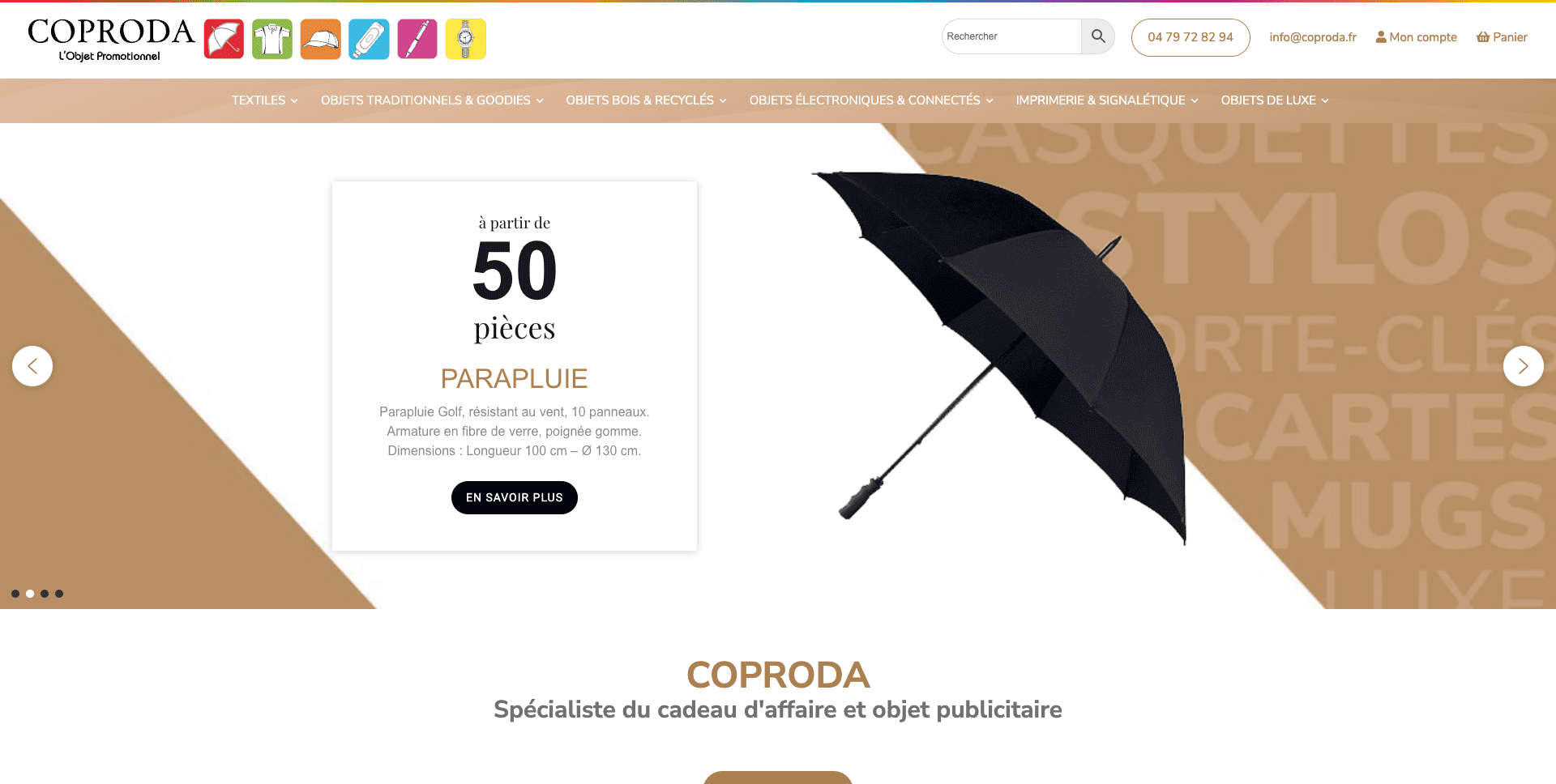 Site internet Coproda à Chambéry