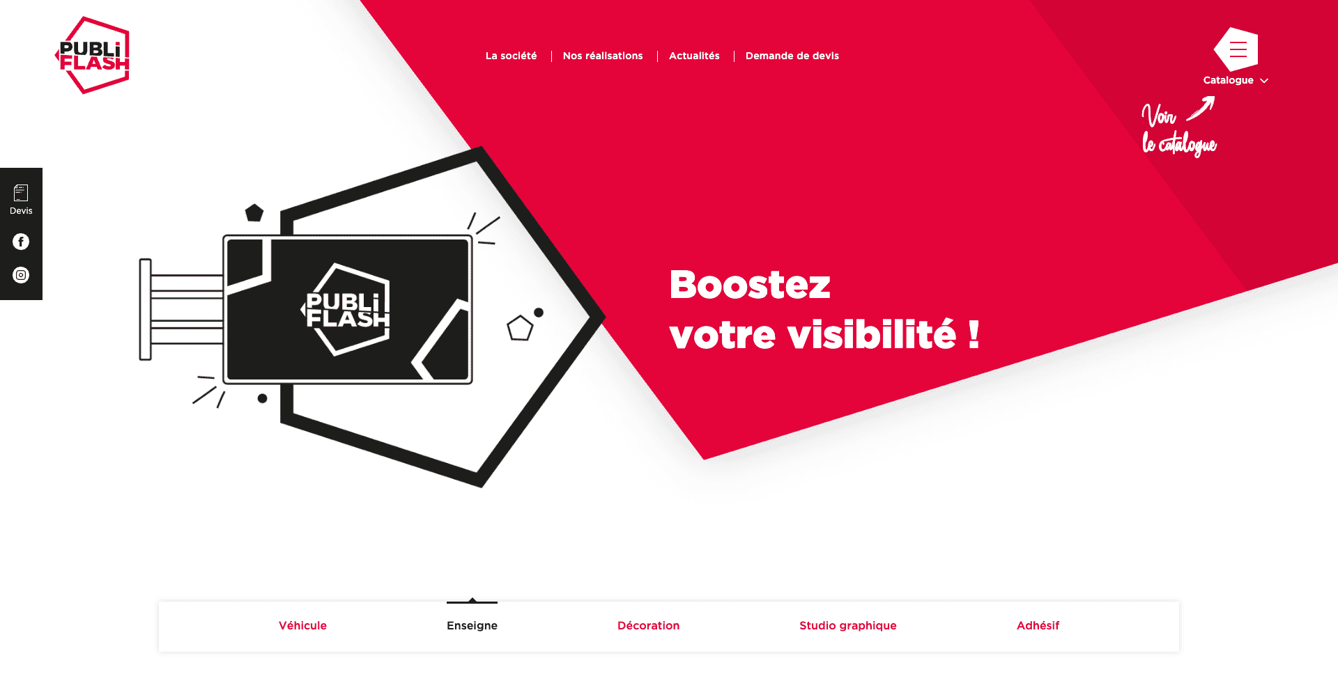 Création site pour agence de communication Chambéry