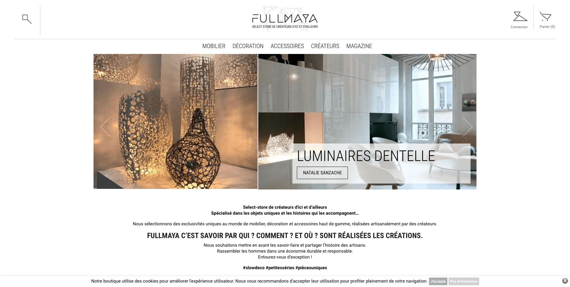 Création site internet Fullmaya décoration intérieur à Chambéry