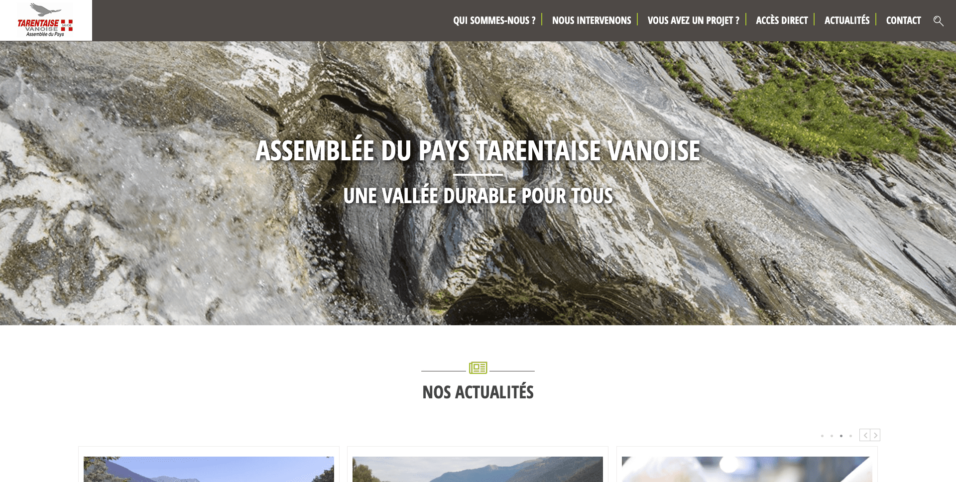 Création de site internet de mairie Savoie