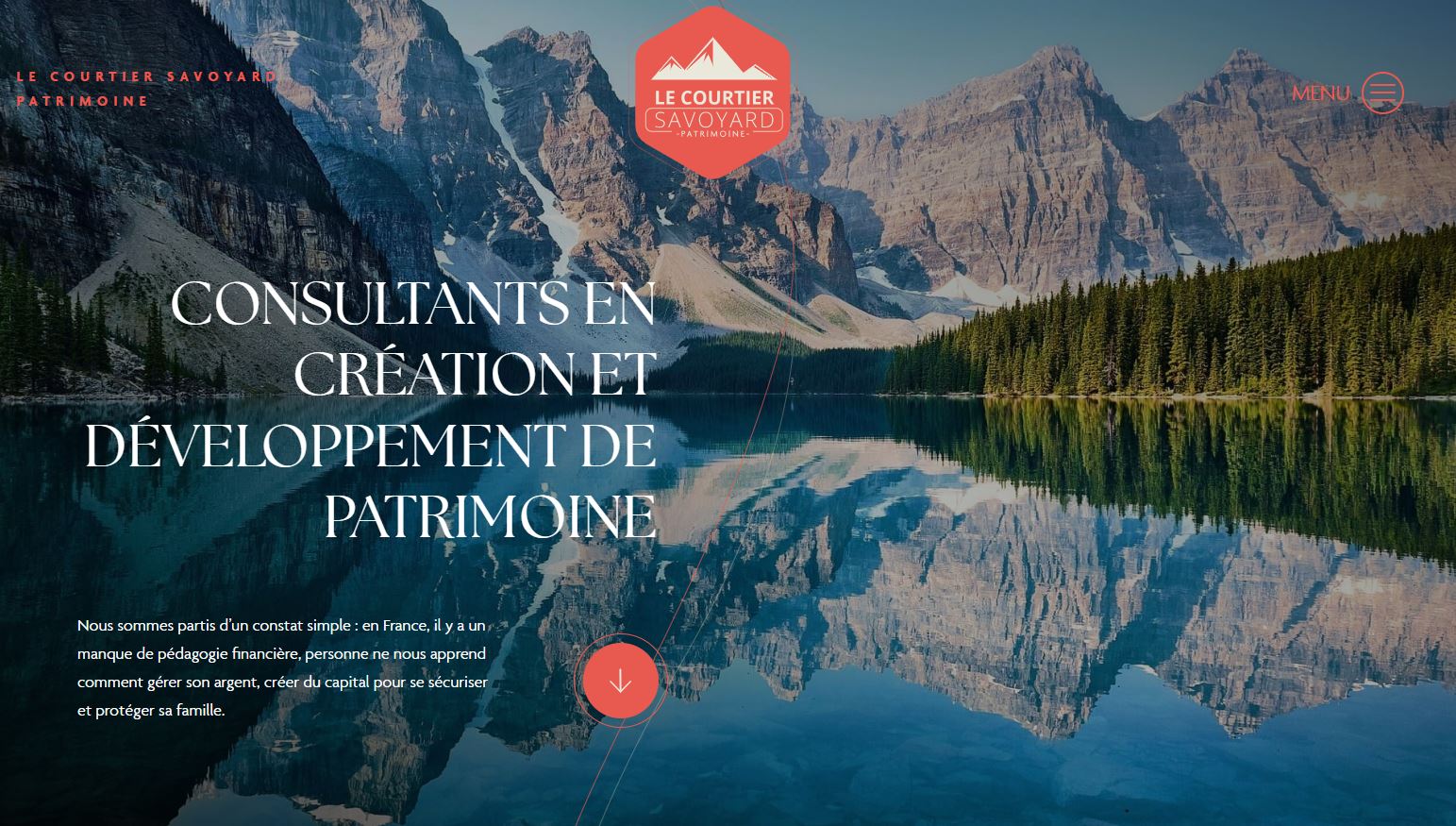 Création site web gestion de patrimoine