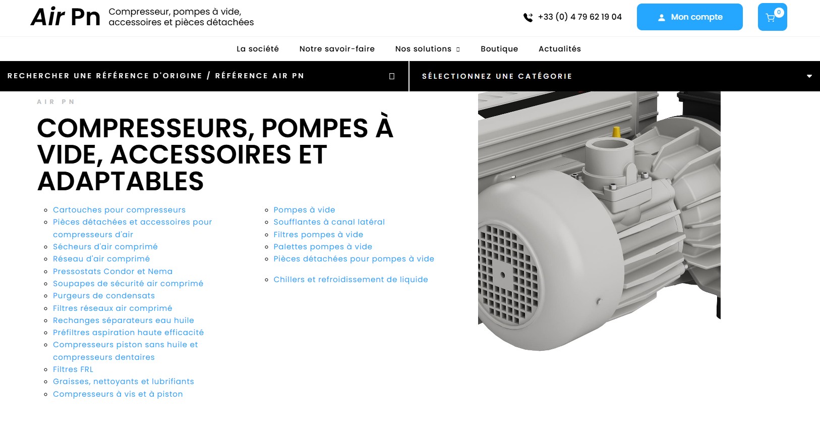 Site internet de AIR PN