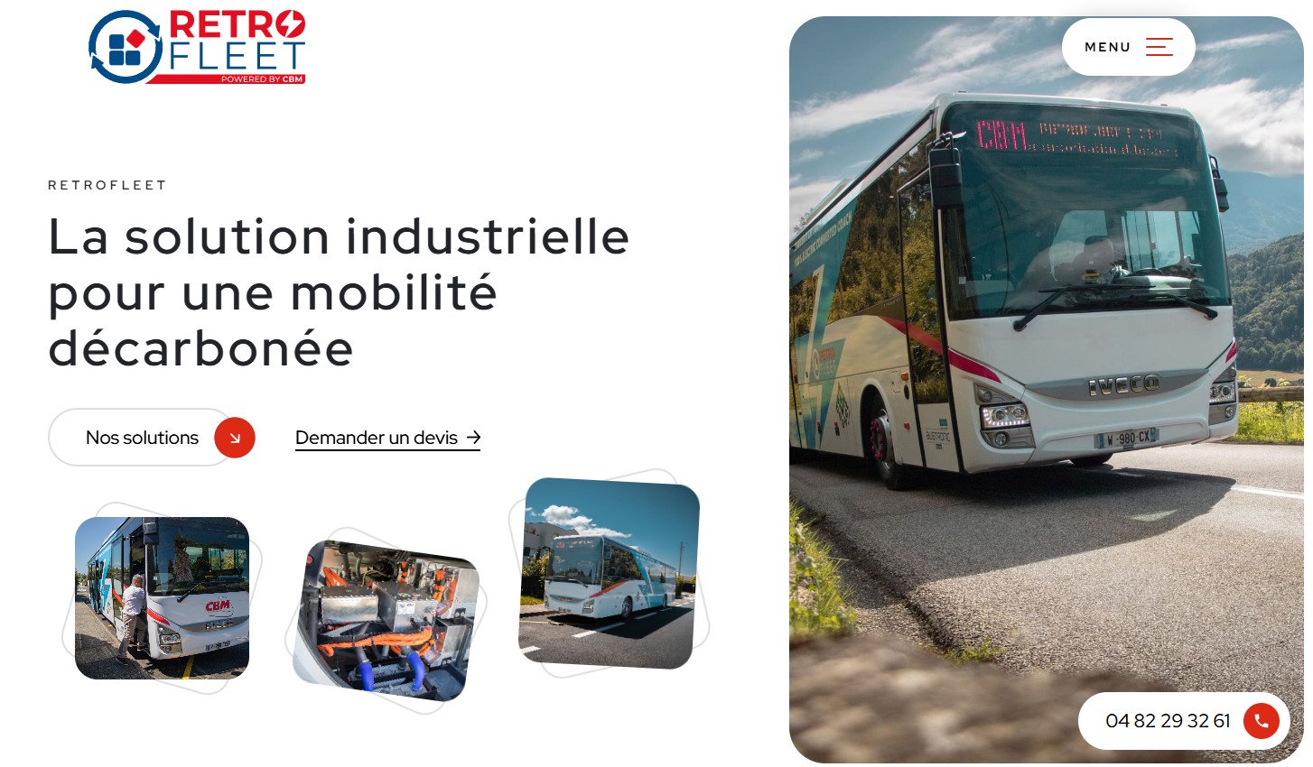 Site internet de Retrofleet