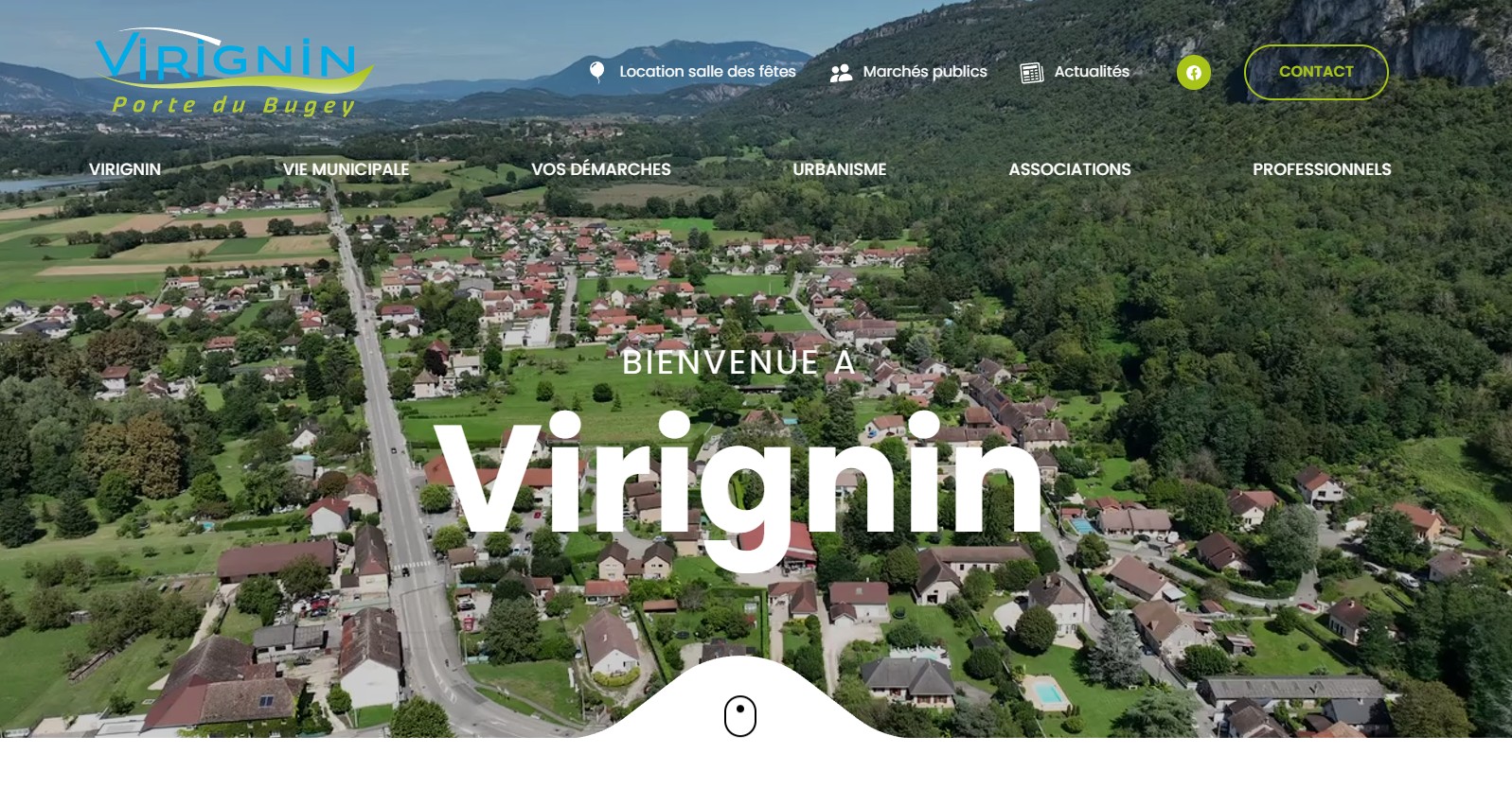 Site internet de la Mairie de Virignin